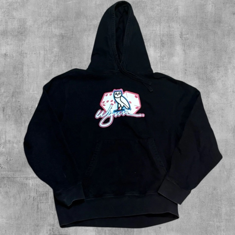 OVO Octobers Very Own Wynn Las Vegas Dice Hoodie Black Drake Medium M